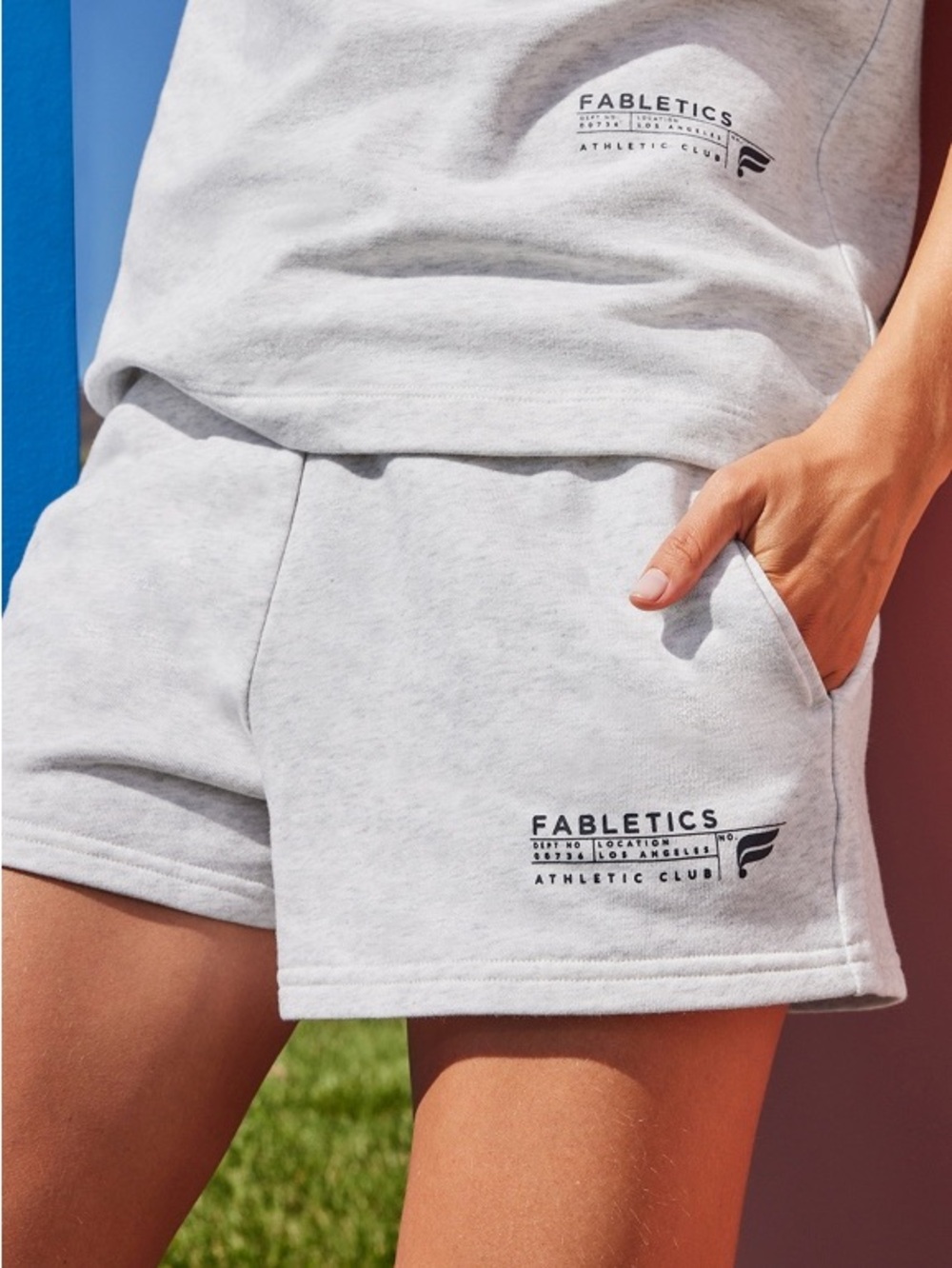 Fabletics Women's Lightweight Go-To Sweat Short size L EUC